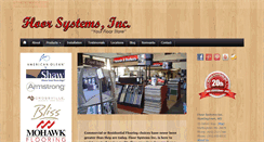 Desktop Screenshot of floorsystems.net